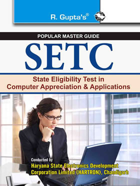 RGupta Ramesh SETC: Haryana State Eligibility Test in Computer Appreciation & Applications English Medium